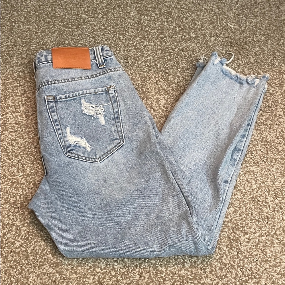 Princess Polly Distressed Skinny Jeans